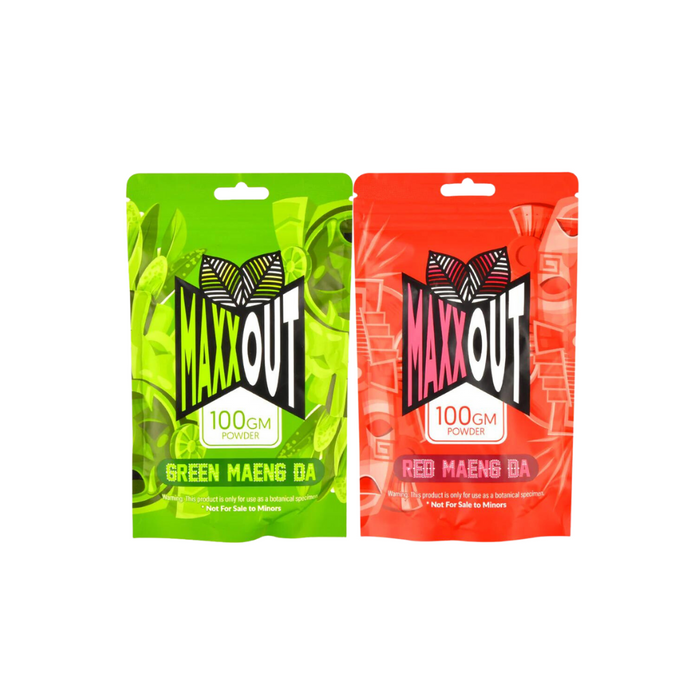 Maxx Out 100g Kratom Powder - Assorted Options