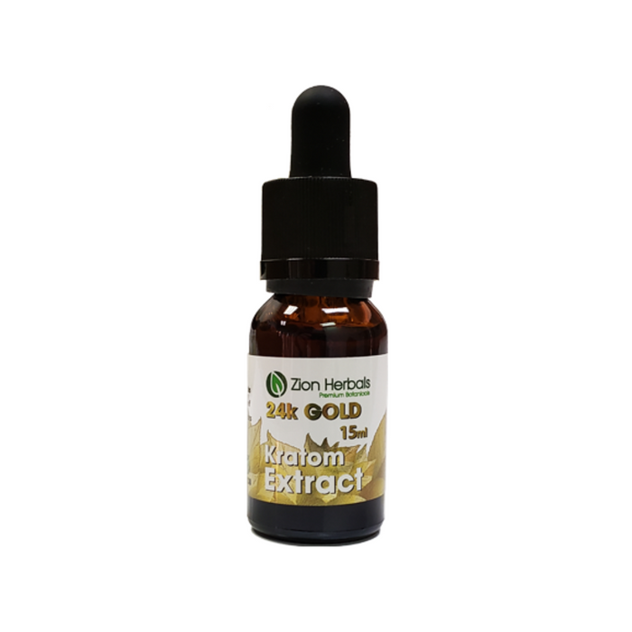 Zion Herbals - 15mL Kratom Extract - Assorted Options - 20ct
