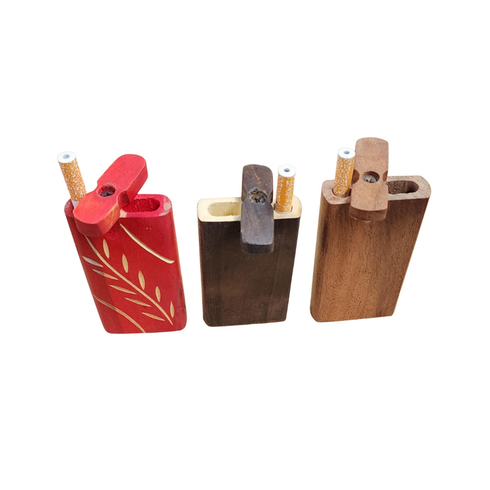 Wooden Round w/ Metal Bat Dugout – Assorted Options - 12ct