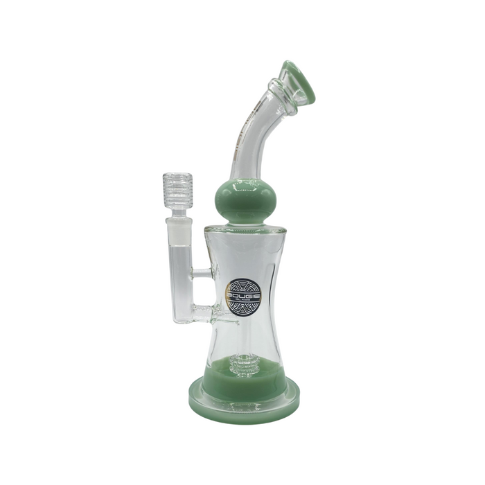 Bougie Glass 10" Water Pipe Bong - Assorted Colors