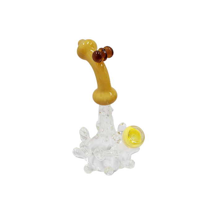 10" Crystal Base Water Pipe Bong - Assorted Colors