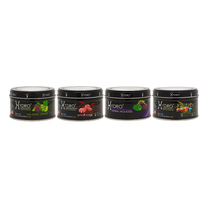 Hydro Herbal Hookah Tobacco – 250 Grams – Assorted Flavors