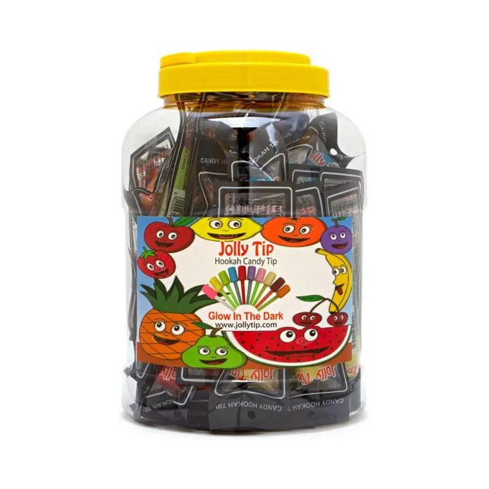 Jolly Tip Flavored Hookah Mouth Tips - 50ct