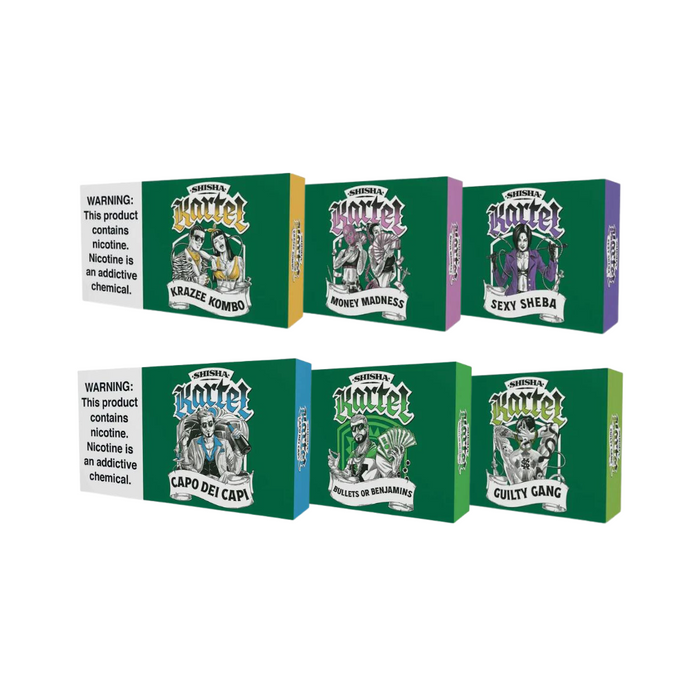 Shisha Kartel Hookah Tobacco – 250 Grams – Assorted Flavors