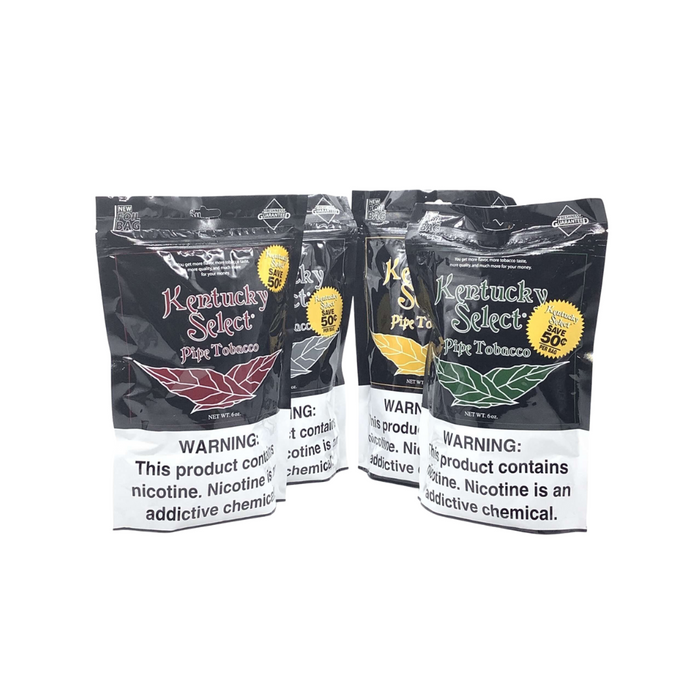 Kentucky Select - 6oz RYO Pipe Tobacco - Assorted Flavors