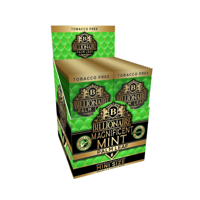 Billionaire Palm Mini Leaf Wraps - Assorted Flavors - 2/24ct
