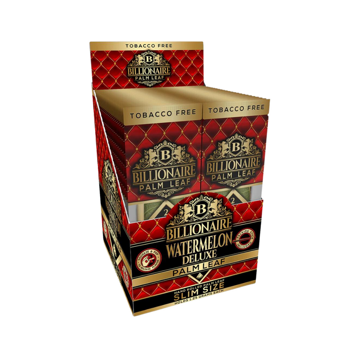 Billionaire Palm Slim Leaf Wraps - Assorted Flavors - 2/24ct