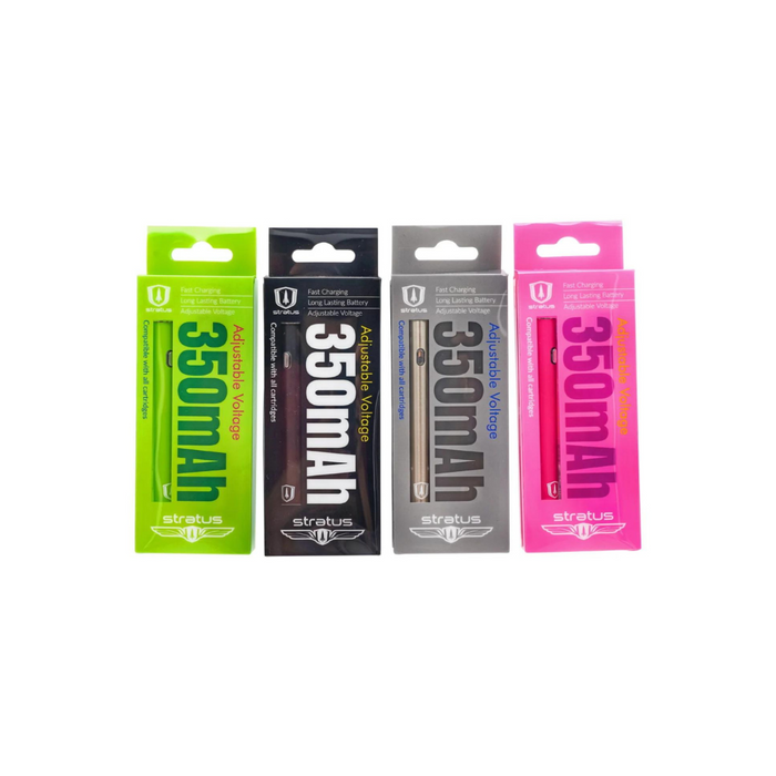 Stratus Variable Voltage 350MAH Battery - Assorted Colors