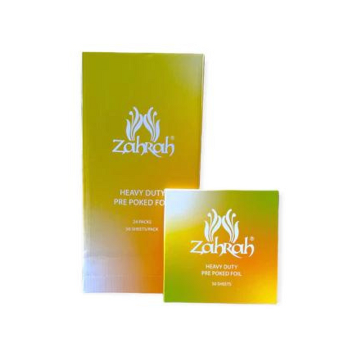 Zahrah Pre-Poked Aluminum Foil - 24ct