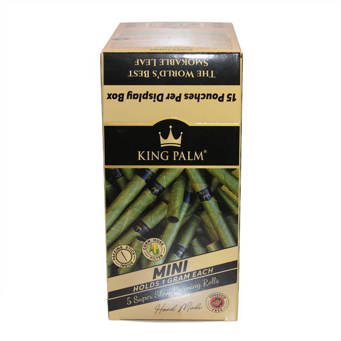 King Palm Mini Smokable Leaf Rolls - 15ct
