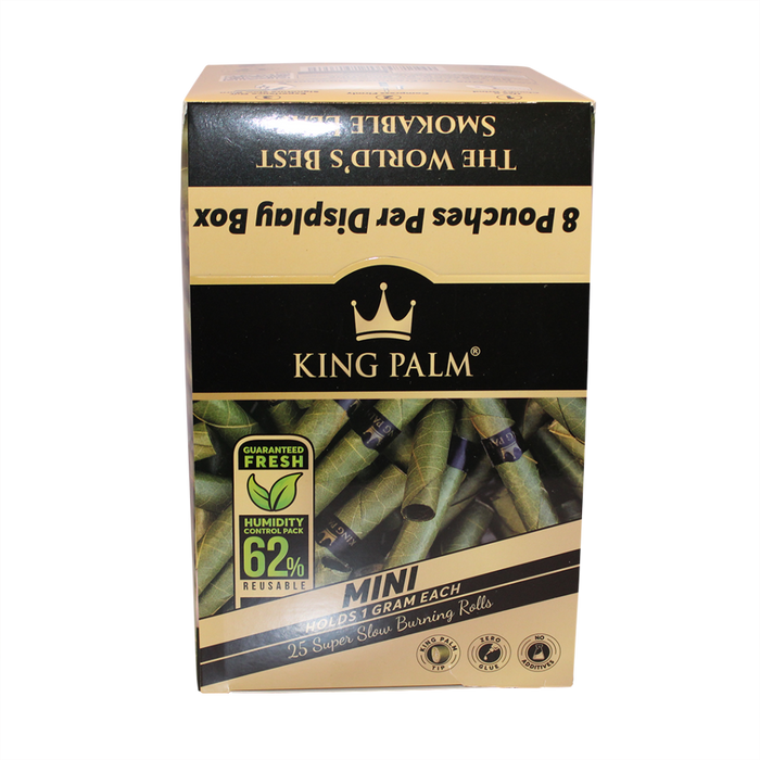 King Palm Mini Smokable Leaf Rolls - 8ct