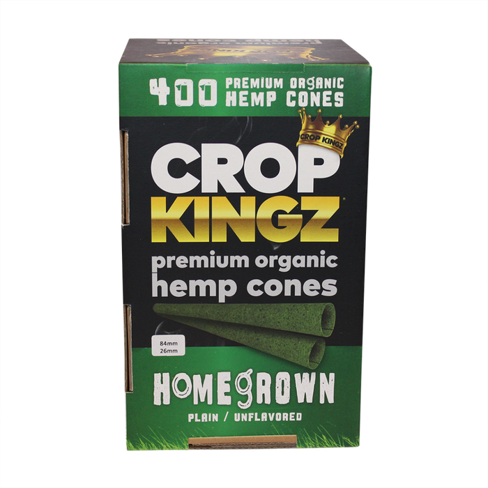 Crop Kingz Premium Organic Hemp Cones - 400ct