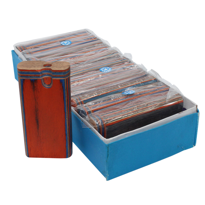 Large Wood Twist Top Dugout – 12ct