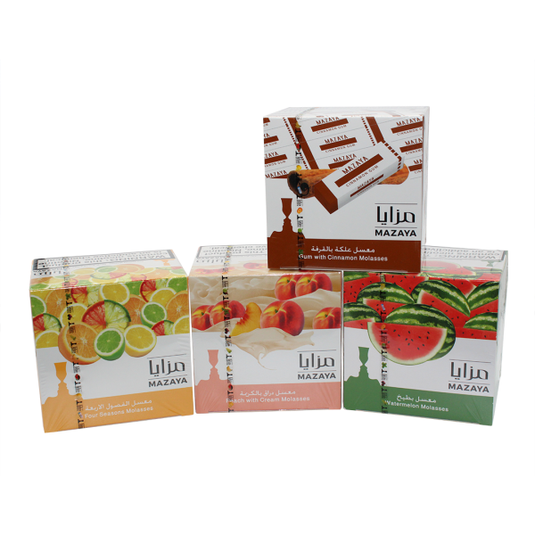 Mazaya Hookah Tobacco – 250 Grams – Assorted Flavors