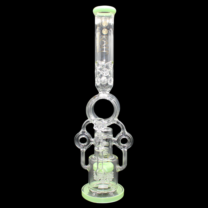 Lookah 20.7″ Donut Recycler Water Pipe – Assorted Colors