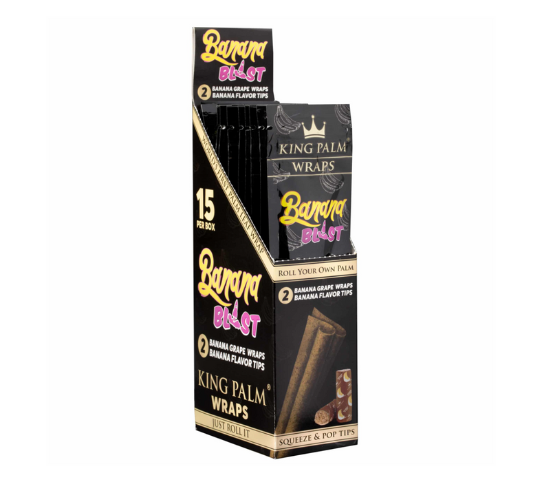 King Palm XL Wraps - Assorted Flavors - 15ct