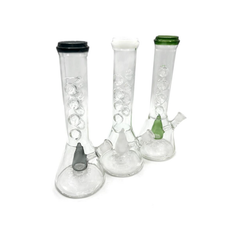 Spiral Perc Water Pipe Bong - Assorted Colors