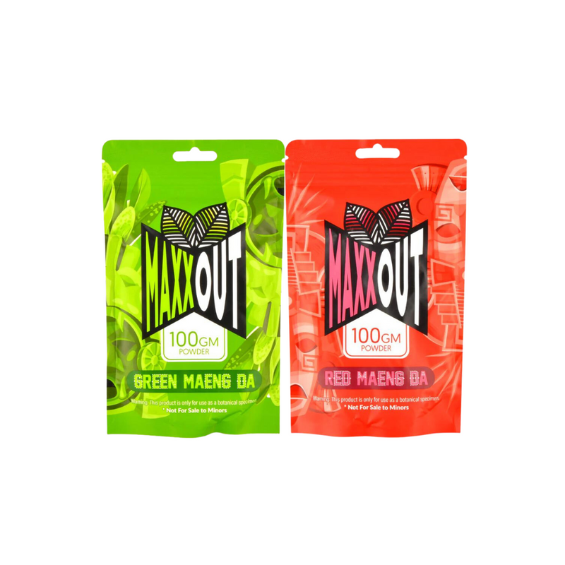 Maxx Out 100g Kratom Powder - Assorted Options