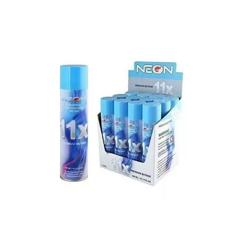 Neon 11x 300ml Ultra-Refined Butane - 12ct / Case