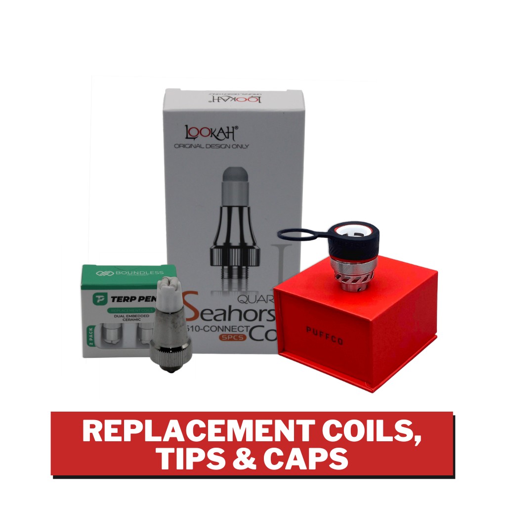 Replacement Coils, Tips & Caps