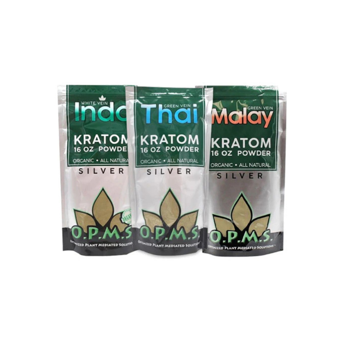 O.P.M.S 16oz Kratom Powder - Assorted Options