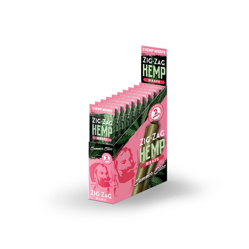Zig-Zag Hemp Wraps - Assorted Flavors - 25ct