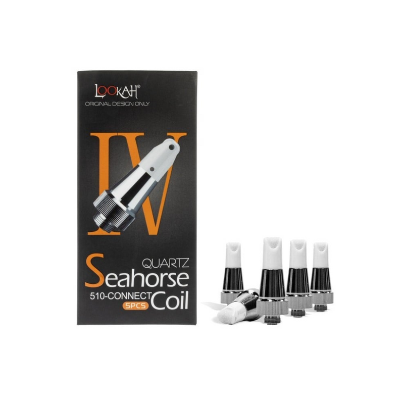 Lookah Seahorse 510 Connect Quartz Coils - 5ct