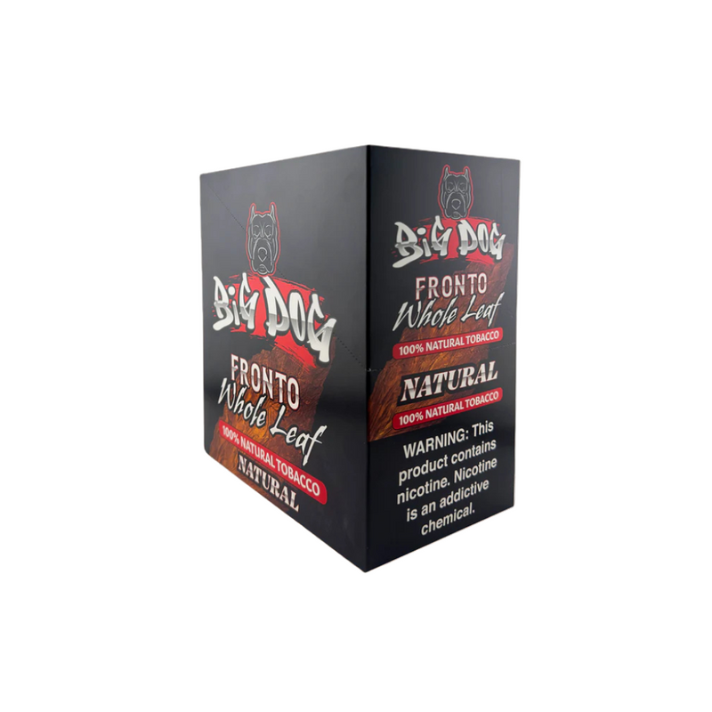 Big Dog Whole-Leaf Natural Wraps – Assorted Flavors - 10ct