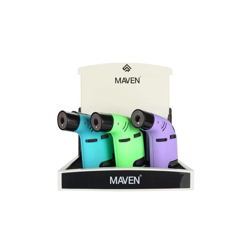 Maven Tusk Torch Lighter - Assorted Options - 6ct