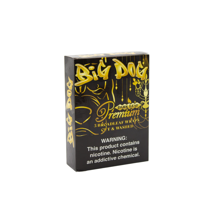Big Dog 5X Pre-Cut Loose Leaf – Assorted Flavors - 8ct