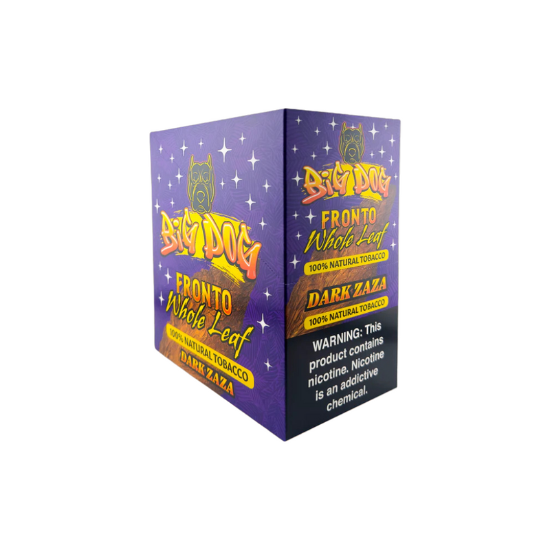 Big Dog Whole-Leaf Natural Wraps – Assorted Flavors - 10ct