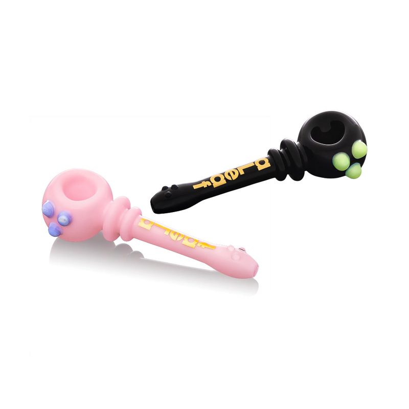 aLeaf 4" Triple Dotted Spoon - Assorted Colors