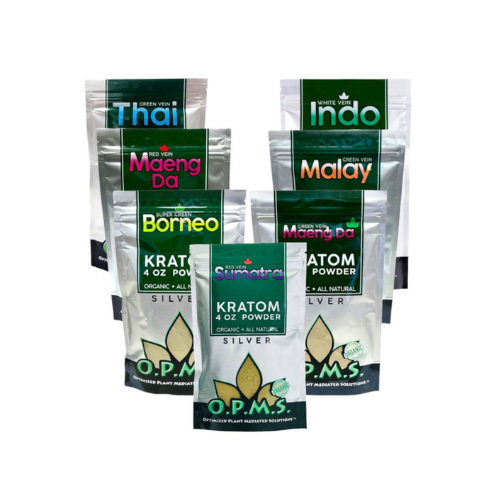 O.P.M.S 4oz Kratom Powder - Assorted Options