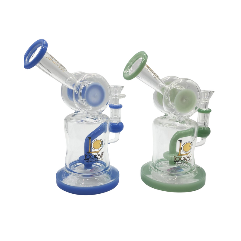 Lookah 6″ Recycler Water Pipe – Assorted Colors