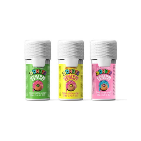 Donuts - Liquid Kratom Shots - Assorted Options - 12ct