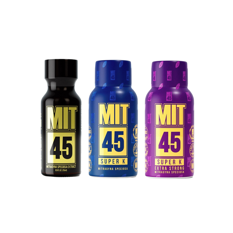 MIT45 - Liquid Kratom Shots - Assorted Options - 12ct