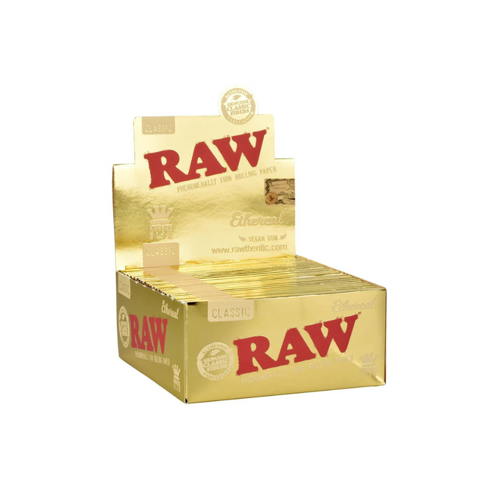RAW Ethereal Kingsize Slim Rolling Papers - 32ct