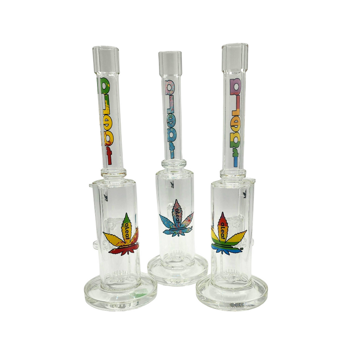 aLeaf Tall Bong w/ Tree Perc Water Pipe – Assorted Colors