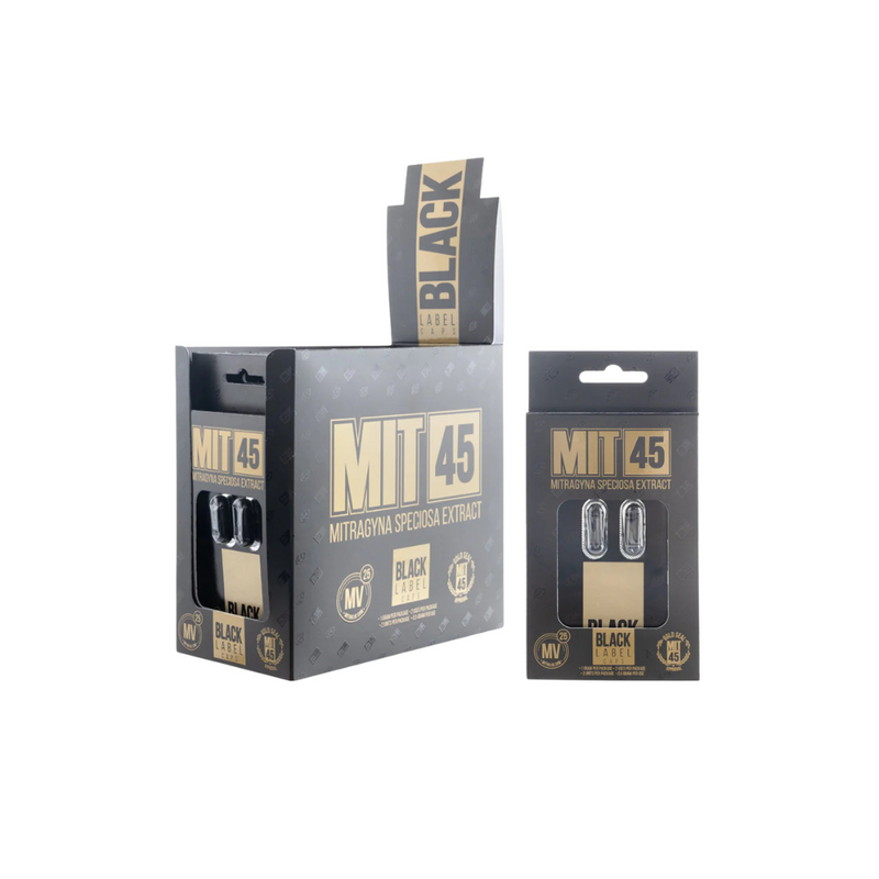 MIT45 - Black Label Caps - Assorted Options - 12ct