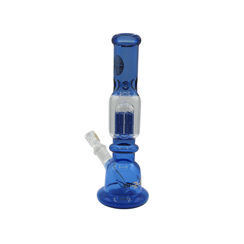 Bougie Glass Blue Tree Perc Water Pipe Bong - Assorted Colors