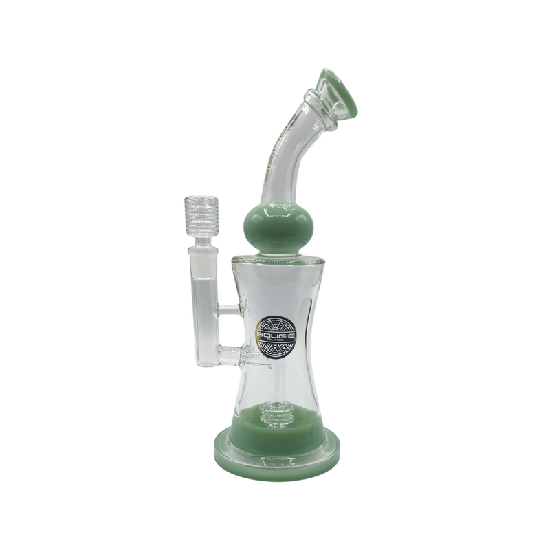 Bougie Glass 10" Water Pipe Bong - Assorted Colors