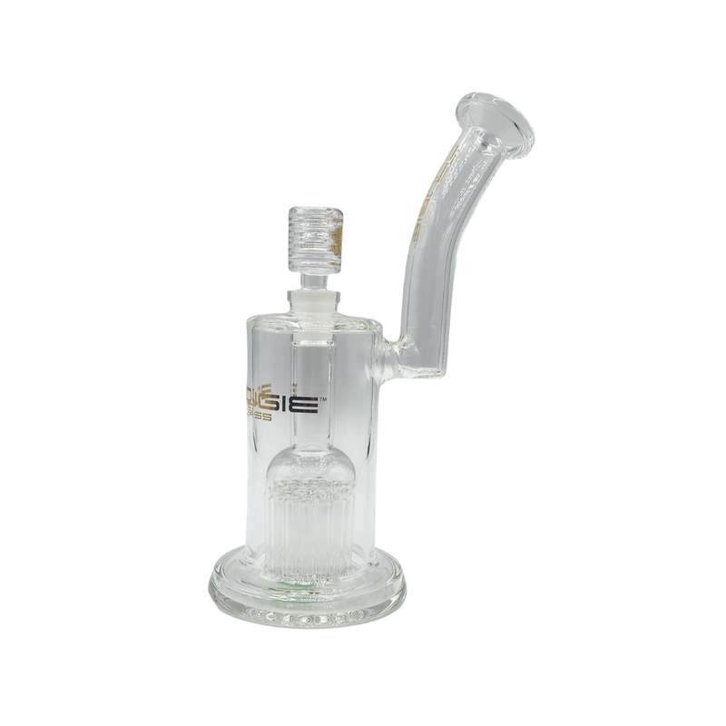 Bougie Glass 12" Tree Perc Water Pipe Bong - Assorted Colors