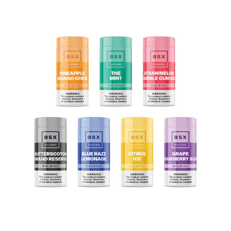 BSX Nicotine Pouches - Assorted Flavors - 5ct