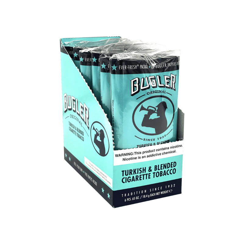 Bugler - .65oz RYO Pipe Tobacco - Assorted Flavors - 6ct