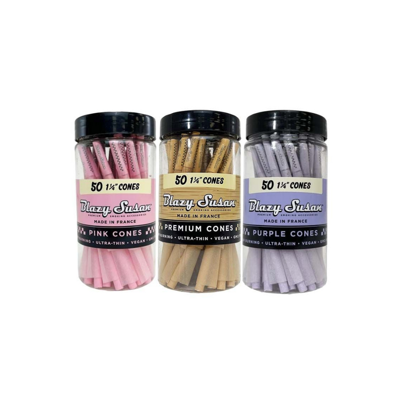 Blazy Susan 1¼ Cones - Assorted Colors - 50ct