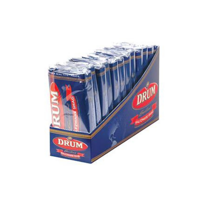 Drum Halfzware - 1.14oz RYO Pipe Tobacco - Assorted Flavors - 12ct