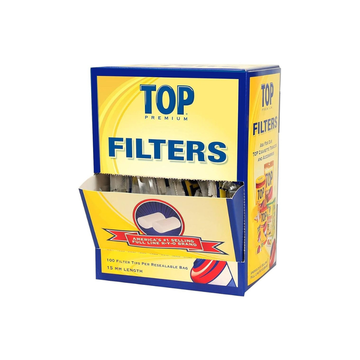 TOP 15mm Filter Tips - 30/100ct