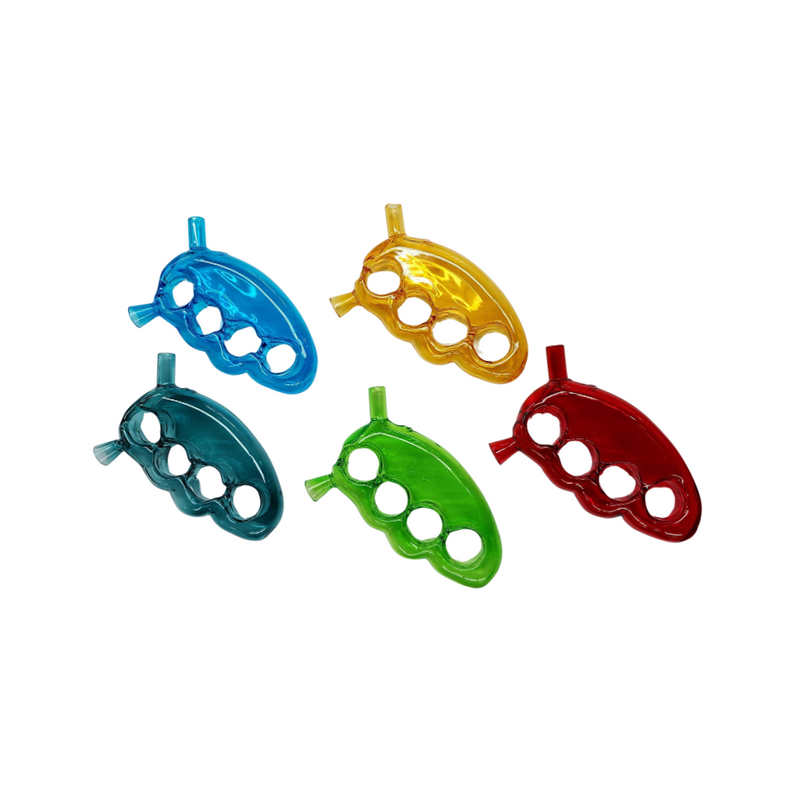 Glass Joint Holder Knuckles - Assorted Colors