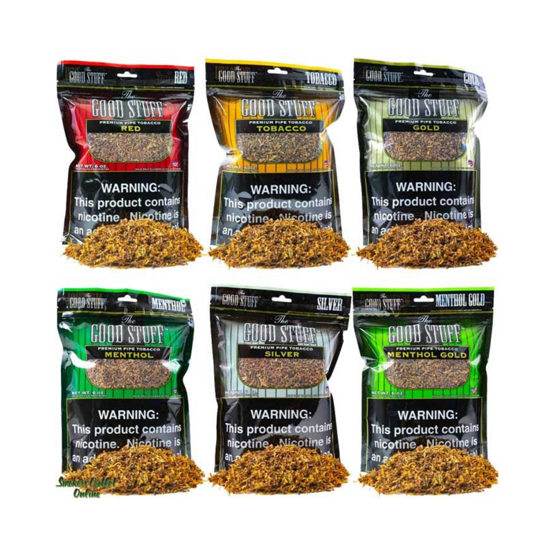 Good Stuff - 6oz RYO Pipe Tobacco - Assorted Flavors