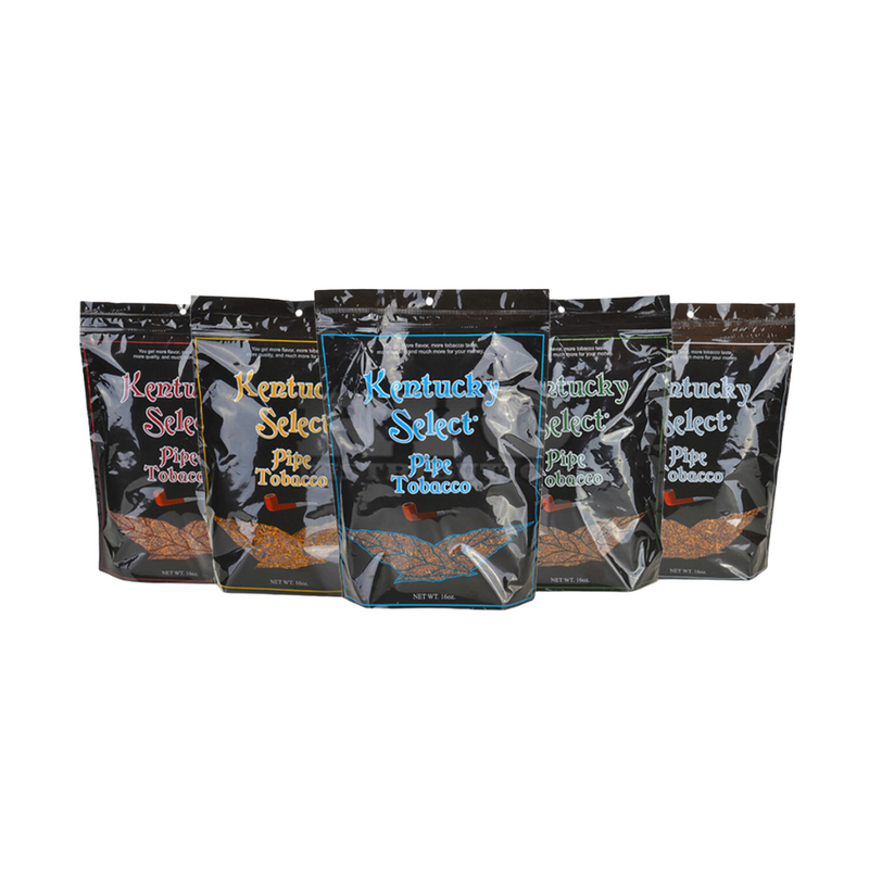 Kentucky Select - 16oz RYO Pipe Tobacco - Assorted Flavors